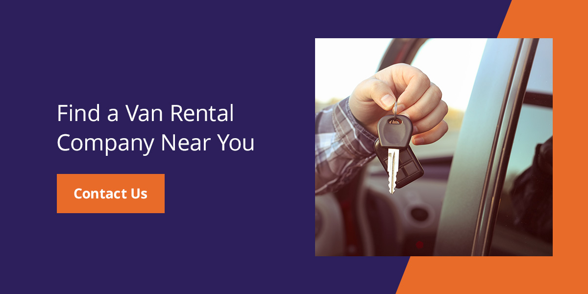 Find a Van Rental Company Near You