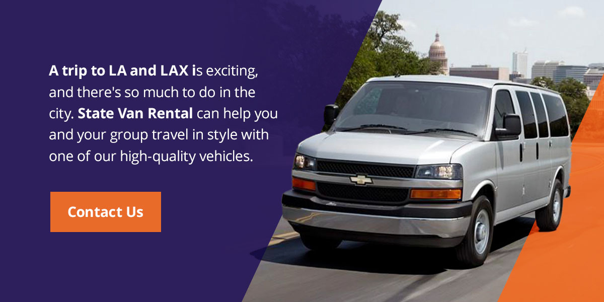 Choose State Van Rental for Your Next Trip to LA
