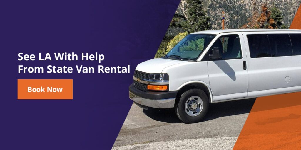 See LA With Help From State Van Rental